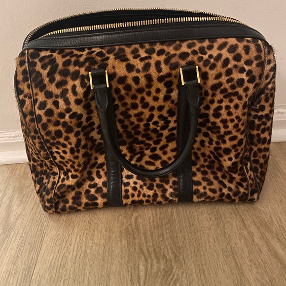 A.L.C Leopard Print Leather Bag - Picture 2 of 6